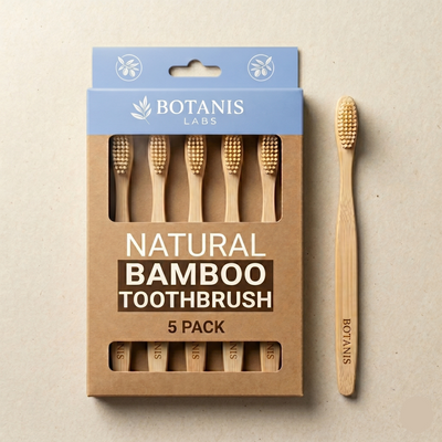 Bamboo Toothbrush 10-pack