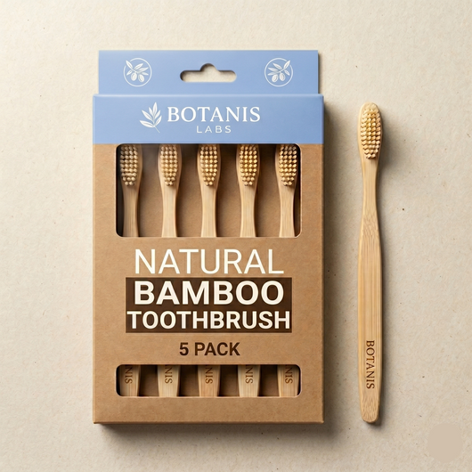 Bamboo Toothbrush 10-pack