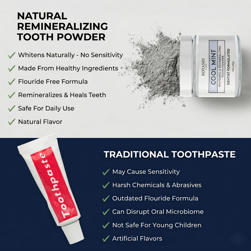 4. It's free from fluoride — and that matters more than you think
