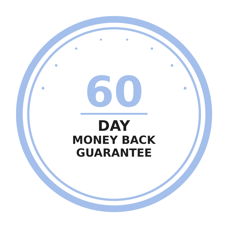 6. Try it risk-free for 60 days — because if it doesn't work, they don't want your money