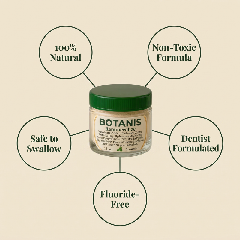 8. Remineralization Therapy is Fluoride-Free and 100% Natural